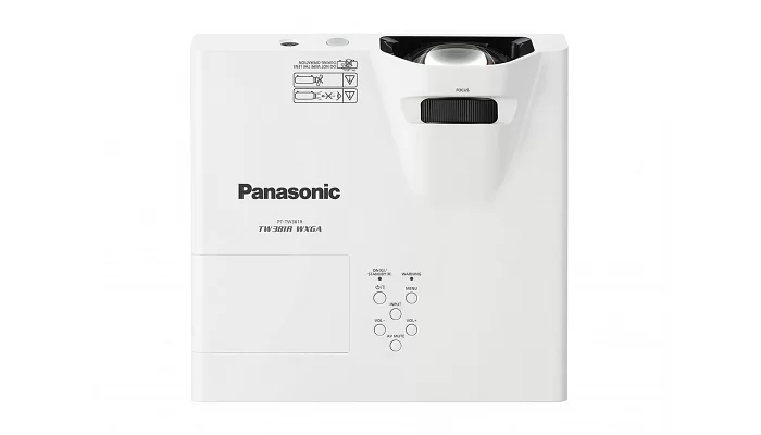 Короткофокусный интерактивный проектор Panasonic PT-TW381R (3LCD, WXGA, 3300 ANSI lm) белый, фото № 5