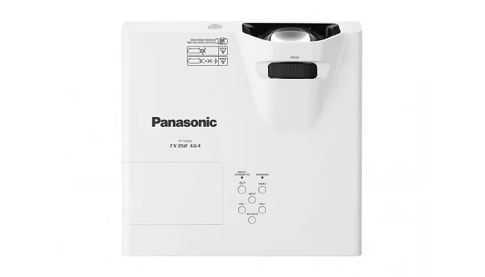 Короткофокусный проектор Panasonic PT-TX350 (3LCD, XGA, 3200 ANSI lm) белый, фото № 5