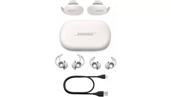 Бездротові Bluetooth навушники Bose QuietComfort Earbuds, Soapstone, фото № 7