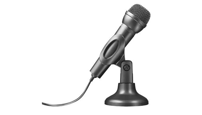 Настільний мікрофон для ПК Trust All-round Microphone 3.5mm Black, фото № 3