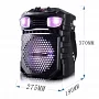 Автономна акустична система TMG LT-816 (BT+1MIC+USB+FM)