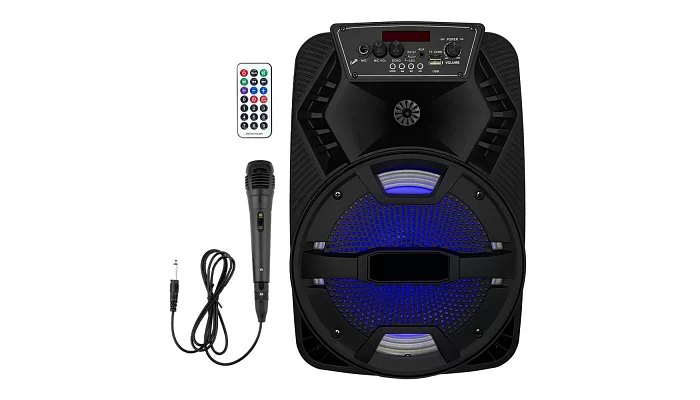 Автономна акустична система TMG QS4808 (BT+1MIC+USB+FM), фото № 1