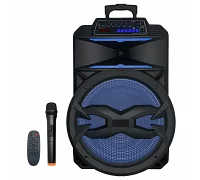 Автономна акустична система TMG ZXX-887 (BT + 1MIC + USB + SD + FM)