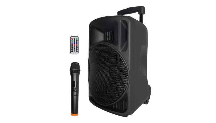 Автономна акустична система TMG BT100D (1MIC + MP3 + USB + FM + BT), фото № 2