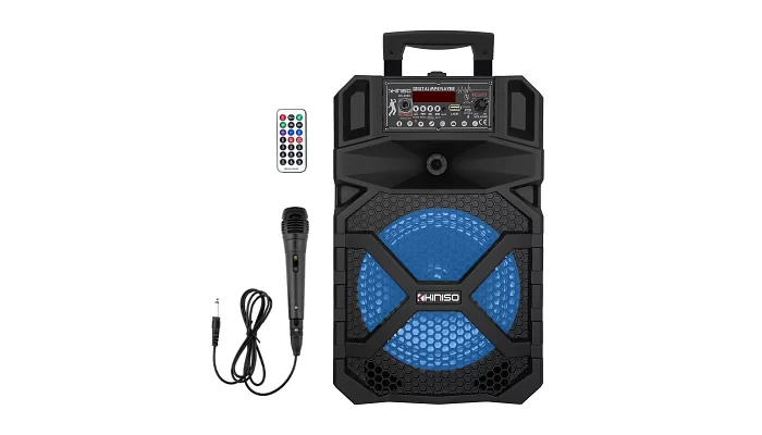 Автономна акустична система TMG QS2808 (BT + 1MIC + USB + FM), фото № 1