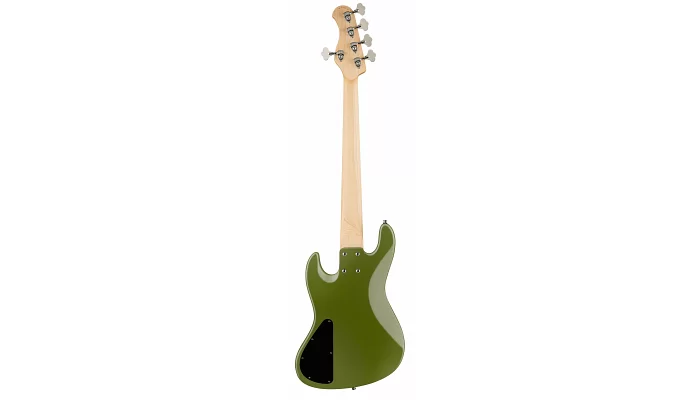 Бас-гитара SADOWSKY MetroExpress 21-Fret Hybrid P/J Bass, Maple, 5-String (Solid Sage Green Metallic, фото № 2