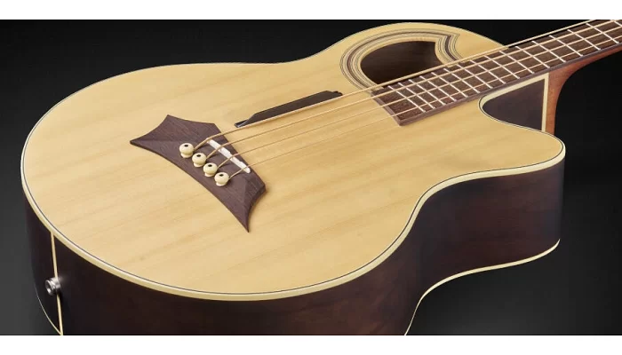 Бас-гітара WARWICK RockBass Alien Deluxe, 4-струнна (природний прозорий атлас), фото № 3