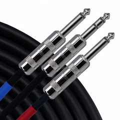 Готовый инсертный патч-кабель RAPCO HORIZON YS-P-20 Y-Cable TRS 1/4-TS 1/4 (6m)