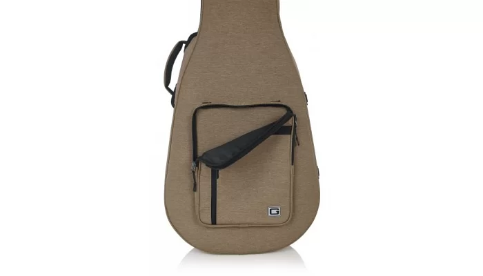 Легкий кейс серії Transit для 12-струнної акустичної гітари GATOR GTR-DREAD12-TAN Tan Transit Lightweight Dreadnought Guitar Case, фото № 5