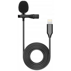 Петличний мікрофон для iOS пристроїв FZONE K-06 LAVALIER MICROPHONE (Lighting)
