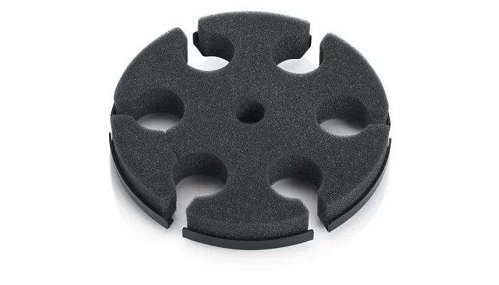 Тримач-лоток для 6 мікрофонів GATOR FRAMEWORKS GFW-MIC-6TRAY Multi Microphone Tray Holds 6 Microphones, фото № 3