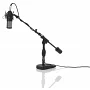Телескопічна мікрофонна стійка "журавель" GATOR FRAMEWORKS GFW-MIC-0822 Telescoping Boom Mic Stand Podcasting & Bass Drum