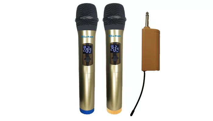 Портативная радиосистема с двумя ручными микрофонами EMCORE SM 820A, фото № 1