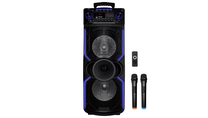 Автономна акустична система TMG SS-1010C (2MIC+MP3+USB+BT), фото № 1
