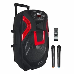Автономна акустична система TMG ZXX-1503 (2MIC+MP3+USB+BT)