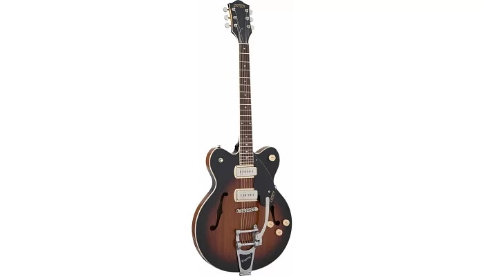 Полуакустическая гитара GRETSCH G2622T-P90 STREAMLINER CENTER BLOCK WITH BIGSBY BROWNSTONE, фото № 3