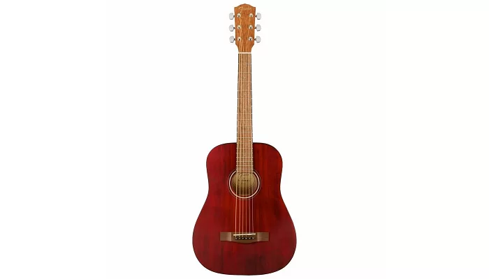 Акустическая гитара 3/4 FENDER FA-15 STEEL 3/4 RED WN w/BAG, фото № 1