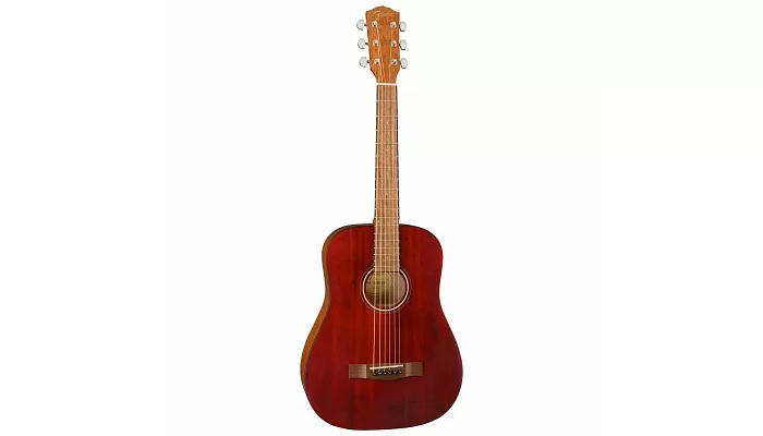Акустическая гитара 3/4 FENDER FA-15 STEEL 3/4 RED WN w/BAG, фото № 3