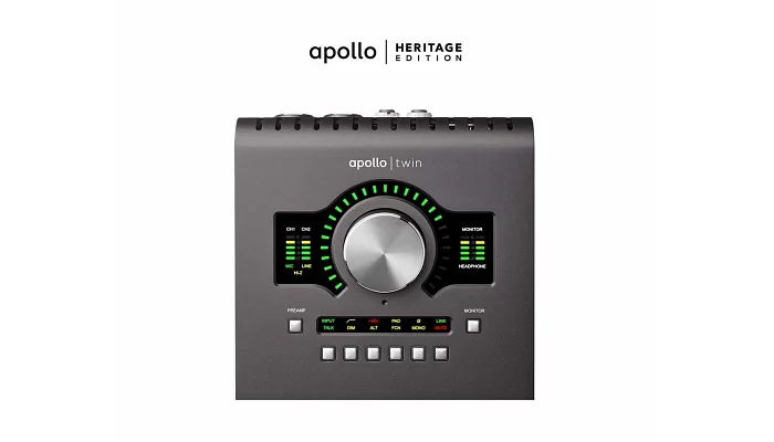Аудиоинтерфейс UNIVERSAL AUDIO Apollo Twin MkII Heritage Edition (Desktop/Mac/Win/TB2), фото № 1