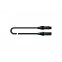 Микрофонный кабель, разъемы XLR мама – XLR папа, QUIK LOK JUST MF 15 SL