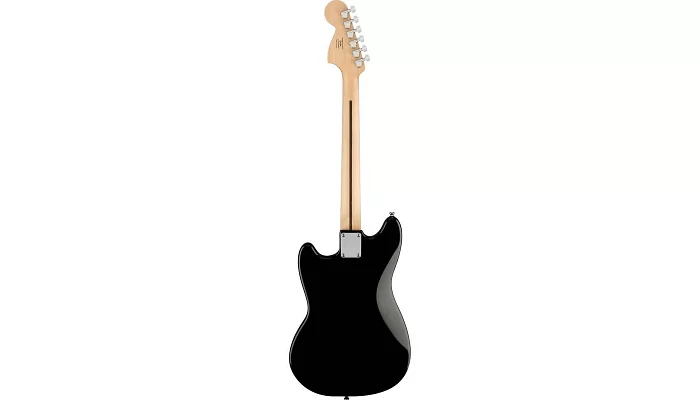 Электрогитара SQUIER by FENDER BULLET MUSTANG FSR HH BLACK w/COMPETITION STRIPES, фото № 2