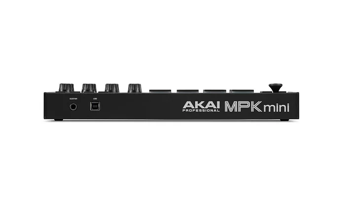 MIDI-клавиатура AKAI MPK MINI MK3 Black, фото № 4