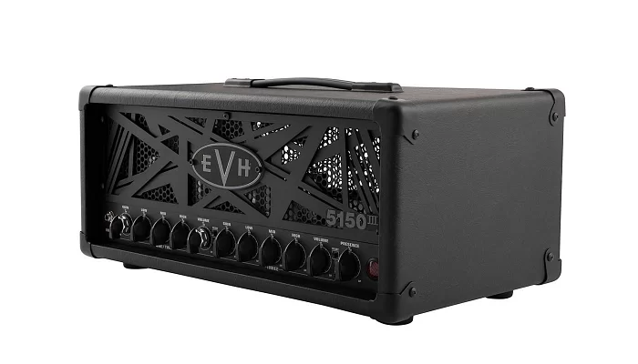 Гітарний ламповий підсилювач "голова" EVH 5150III 50S 6L6 HEAD BLACK, фото № 4