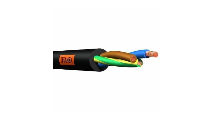 Акустический кабель на метраж KLOTZ TITANEX 3G2.5 POWER CABLE H07RN-F BLACK