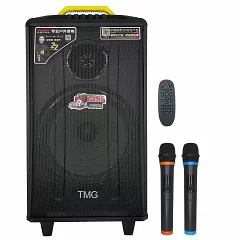 Автономная акустическая система TMG ORIGINAL QX-1214 (2MIC+MP3+USB+FM+BT)