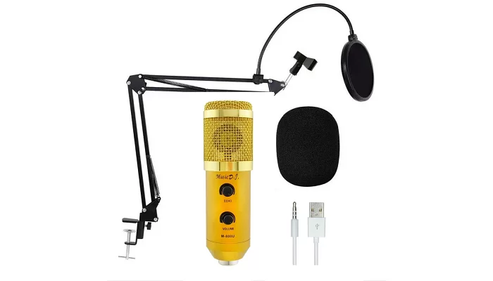 Студийный микрофон со стойкой EMCORE M-800U, фото № 1