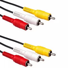 Межблочный кабель 3RCA - 3RCA 3м EMCORE 3RCA-3m