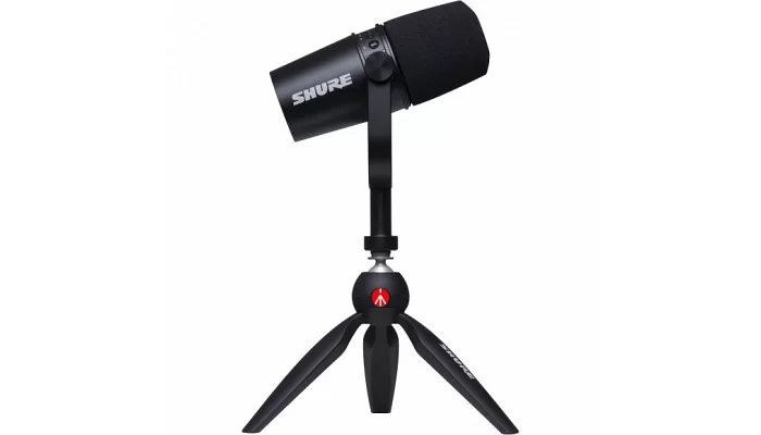 Студійний мікрофон Shure MV7-K-BNDL, фото № 2