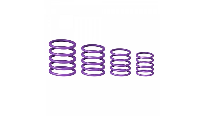 Набор универсальных резиновых колец для маркировки микрофонов Gravity RP 5555 (purple), фото № 1