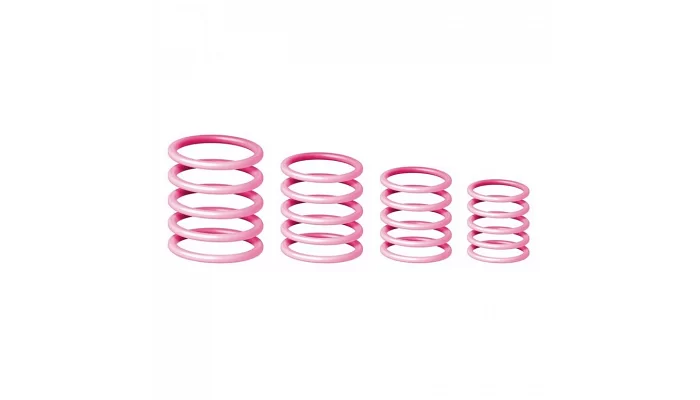 Набор универсальных резиновых колец для маркировки микрофонов Gravity RP 5555 (pink), фото № 1