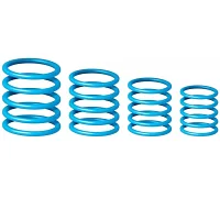 Набор универсальных резиновых колец для маркировки микрофонов Gravity RP 5555 (light blue)