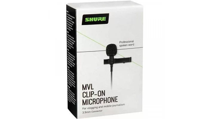 Петличный микрофон SHURE MVL-3.5MM, фото № 6