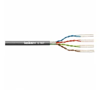 Экранированный Ethernet кабель (FTP) 4х2х0.22мм Tasker C707