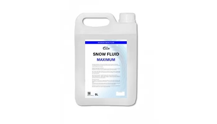 Жидкость для генератора снега Free Color SNOW FLUID MAXIMUM 5L, фото № 1