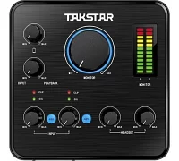 USB-аудіоінтерфейс - звукова карта для веб-трансляції / онлайн-запису Takstar MX630 Webcast Pro