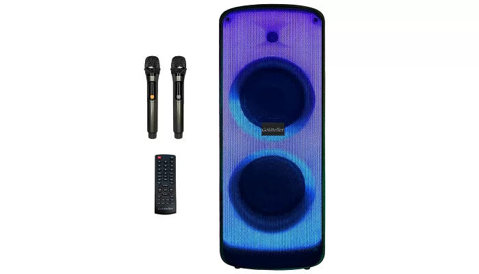 Автономна акустична система TMG GT-5070 (2MIC+MP3+USB+FM+BT), фото № 1