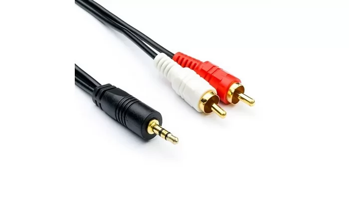 Межблочный кабель 2RCA- mini Jack 5м EMCORE 2RCA-MJ-5m, фото № 1