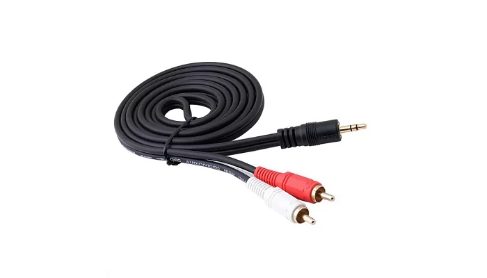 Межблочный кабель 2RCA- mini Jack 5м EMCORE 2RCA-MJ-5m, фото № 2
