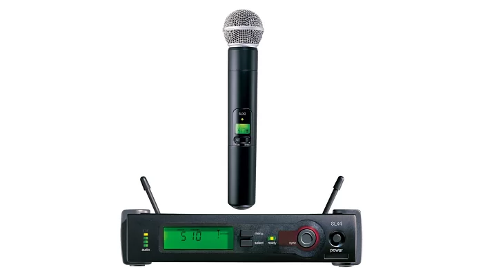Цифровая радиосистема с ручным микрофоном EMCORE SLX BETA 58A, фото № 1