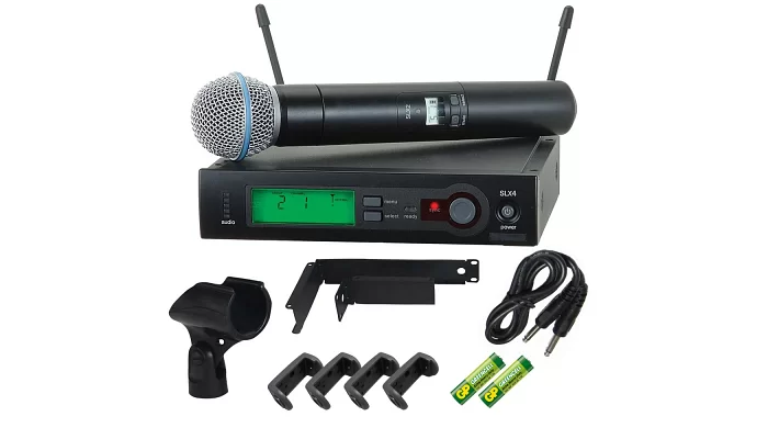 Цифрова радіосистема з ручним мікрофоном EMCORE SLX BETA 58A, фото № 5