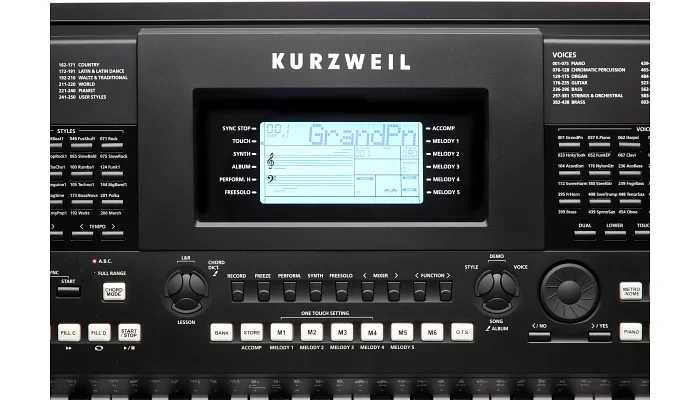 Синтезатор Kurzweil KP300X, фото № 4