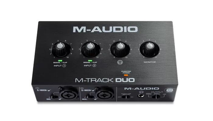 Аудіоінтерфейс M-AUDIO M-Track Duo, фото № 1