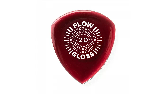 Набір медіаторів Flow GlossPick DUNLOP FLOW GLOSS PICK 2.0MM, фото № 1