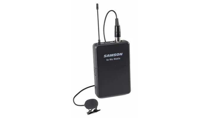 Передавач з петличні мікрофоном LM8 для радіосистеми Go Mic Mobile SAMSON GO MIC MOBILE Beltpack Transmitter (w / Lav), фото № 1