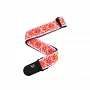 Ремінь гітарний D'ADDARIO 50PCLV00 PEACE & LOVE WOVEN GUITAR STRAP - Pink and White