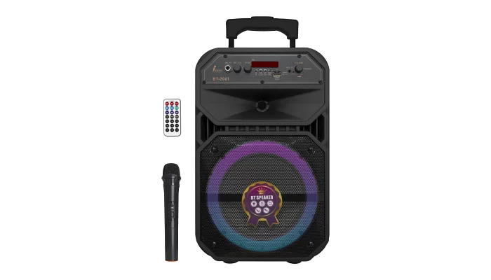 Автономна акустична система TMG BT-2081 (BT+1MIC+USB+SD+FM), фото № 1